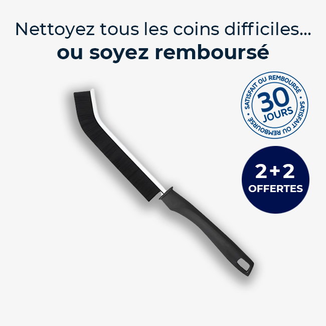 EasyBrush - Brosse de nettoyage pour coins difficiles