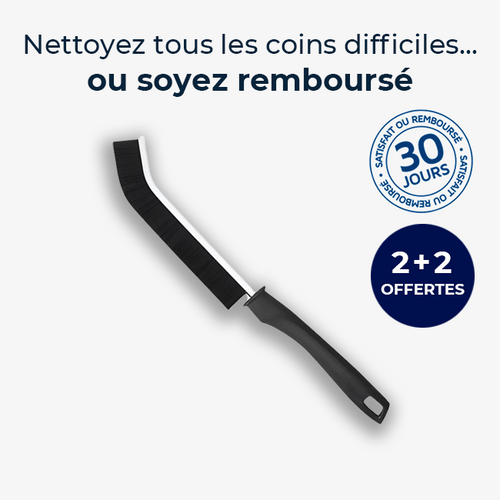 EasyBrush - Brosse de nettoyage pour coins difficiles