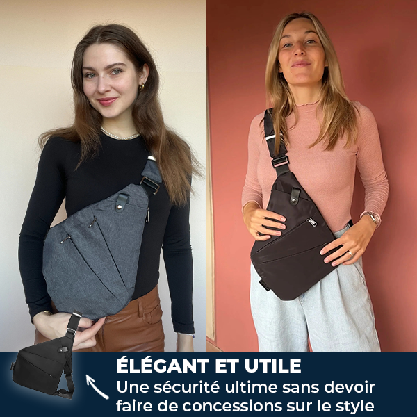 SafeBag - Sac à bandoulière antivol