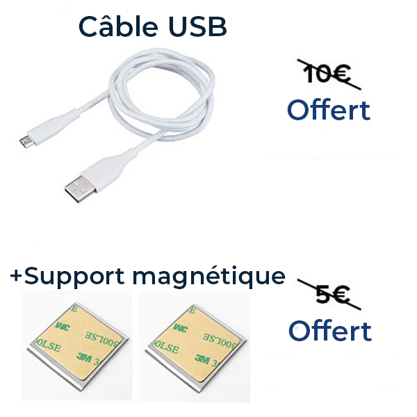 Lampe Magnétique à Détection de Mouvement