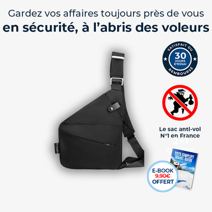 SafeBag - Sac à bandoulière antivol