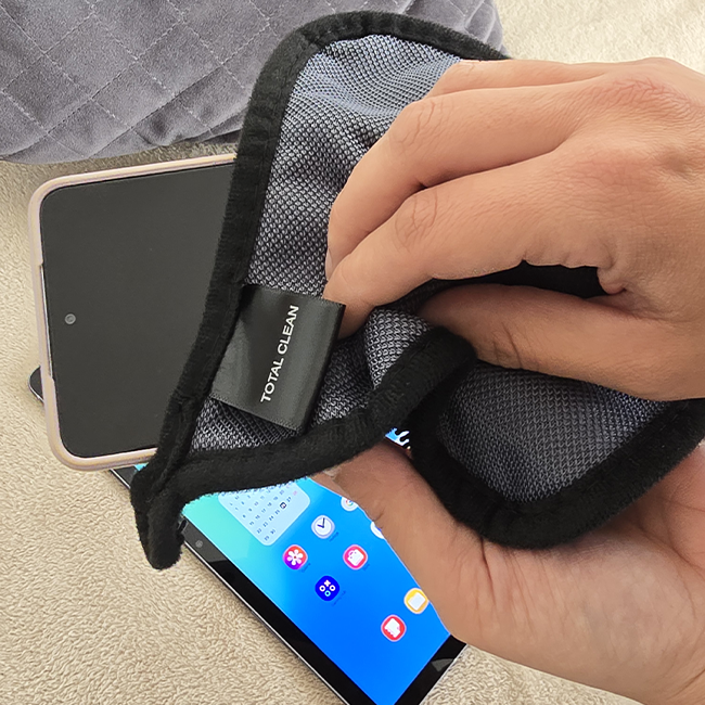 TotalClean Mini - Chiffon microfibre pour lunettes, smartphones & écrans