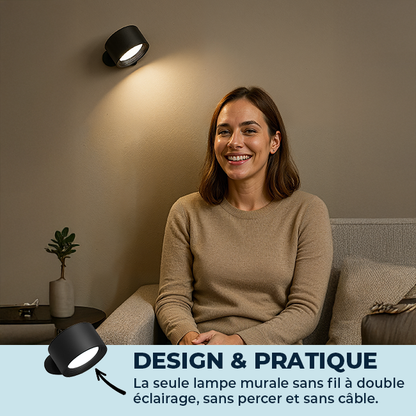 Lampe murale LED sans fil