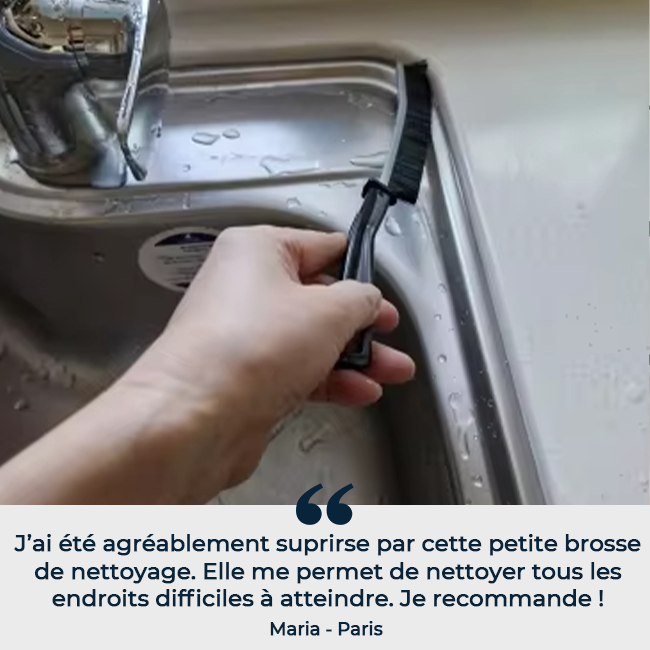 EasyBrush - Brosse de nettoyage pour coins difficiles
