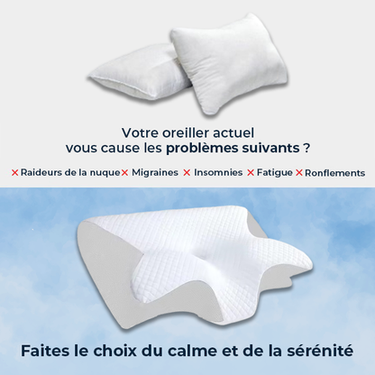Oreiller Ergonomique Cervicales Miro