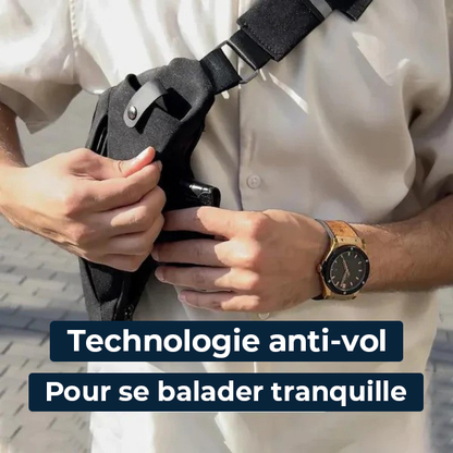 SafeBag - Sac à bandoulière antivol