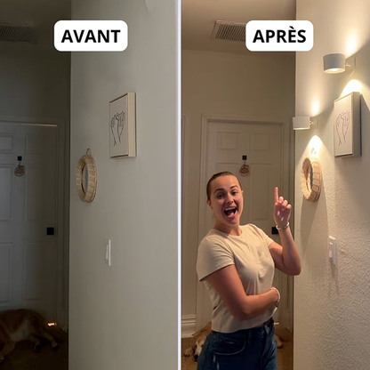Lampe murale LED sans fil