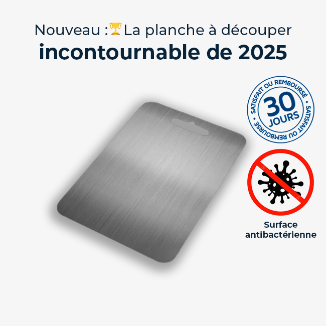 MIROTECH™ - Planche à découper en titane
